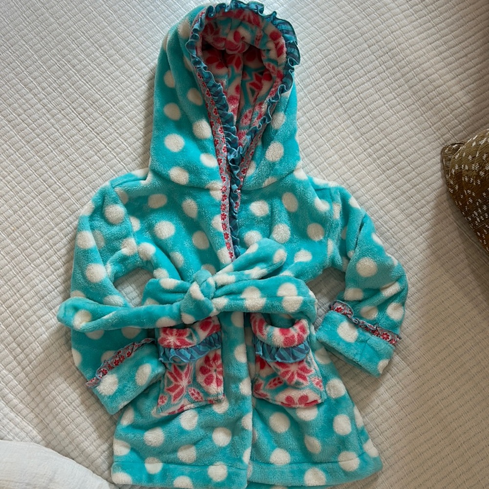Matilda Jane Girls Fuzzy Robe-XS